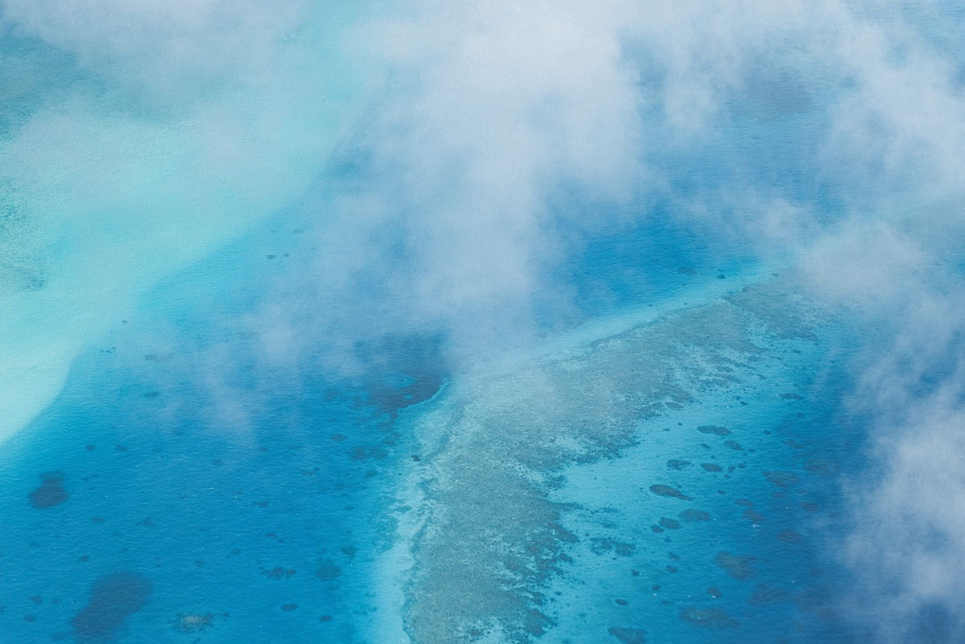 Blue Water Ocean Reef
